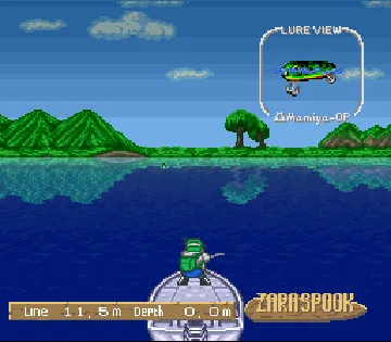 Super Fishing Big Fight (Japan) screen shot game playing